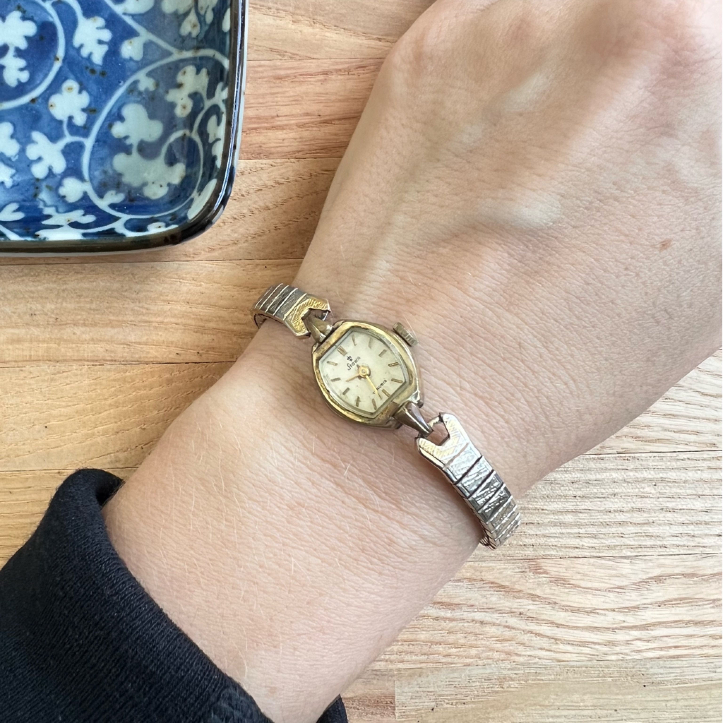 Vintage Stowa Ladies Mechanical Winding Gold Plated Watch